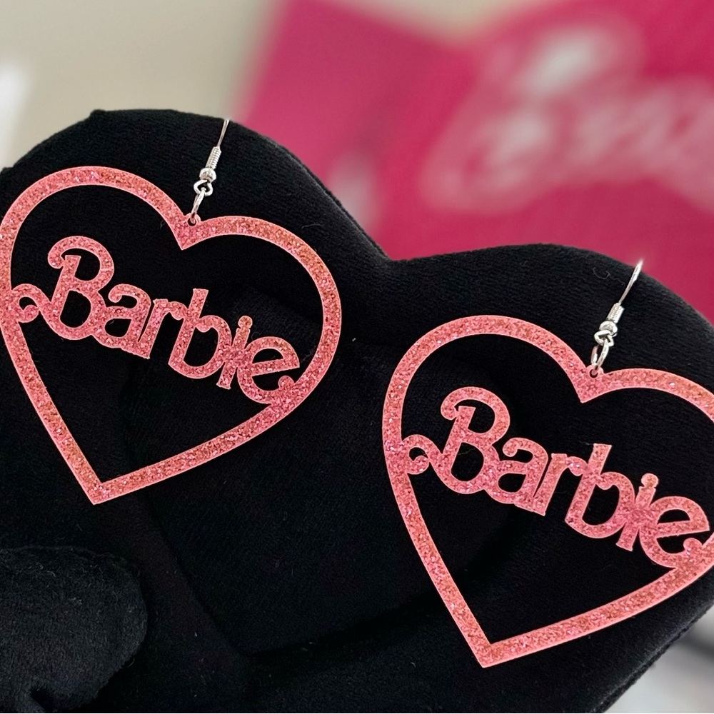 COPY - Barbie inspired earrings